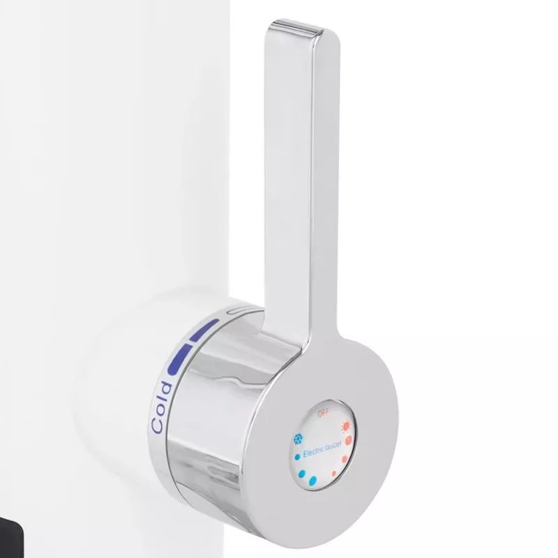 Przepływowy podgrzewacz wody NOVEEN IWH460 4600W 220–240V, bez zbiornika, do montażu przy punkcie poboru, 2,5 l/min, IPX4, wyświetlacz LED