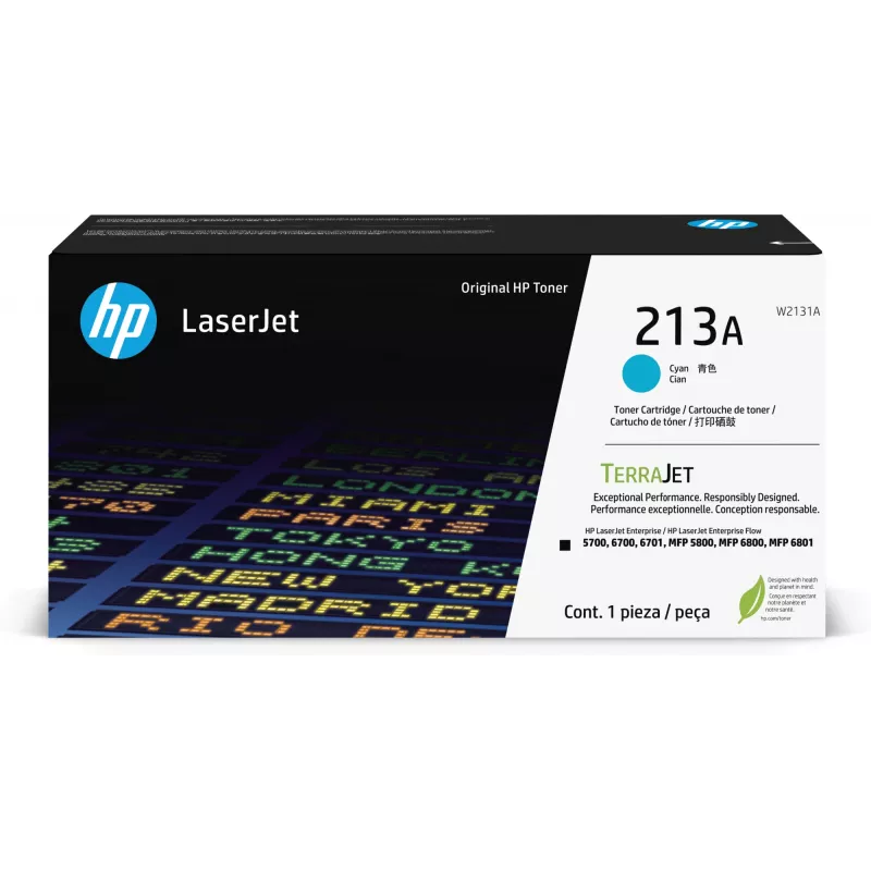 Kartusz HP Toner 213A W2131A do 3000 stron Cyjan