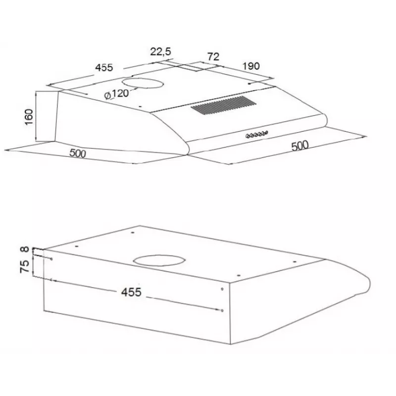 Okap kuchenny Akpo WK-7 P-3050