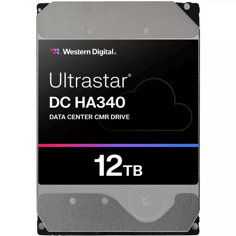 Dysk twardy Western Digital 12 TB 3,5 cala Serial ATA Ultrastar DC HA340