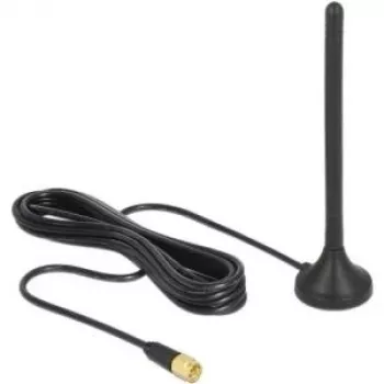 DeLOCK - antena do telefonu komórkowego - Wewnętrzna/zewnętrzna - DECT, UMTS, GSM, LTE, ZigBee, Z-Wave, LoRa 868 MHz / 915 MHz (12419)