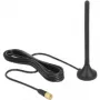 DeLOCK - antena do telefonu komórkowego - Wewnętrzna/zewnętrzna - DECT, UMTS, GSM, LTE, ZigBee, Z-Wave, LoRa 868 MHz / 915 MHz (12419)