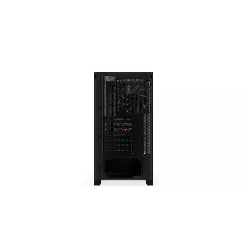 Obudowa komputerowa KRUX Palum KRXD008 ATX czarna — 2 wnęki 3,5 cala, 2 wnęki 2,5 cala, 2 wentylatory 120 mm, GPU do 39,5 cm