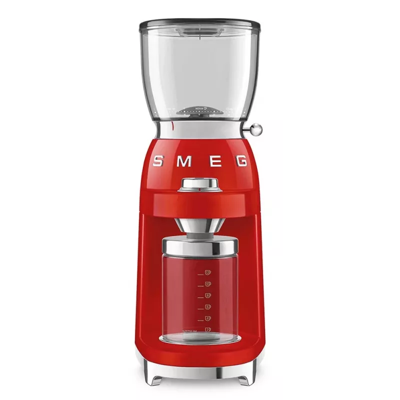 Smeg 50's Style Młynek do kawy CGF11RDEU Czerwony
