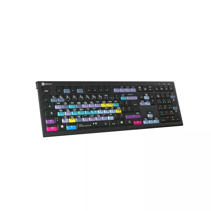 Klawiatura Logickeyboard ASTRA 2 USB AZERTY English Czarny