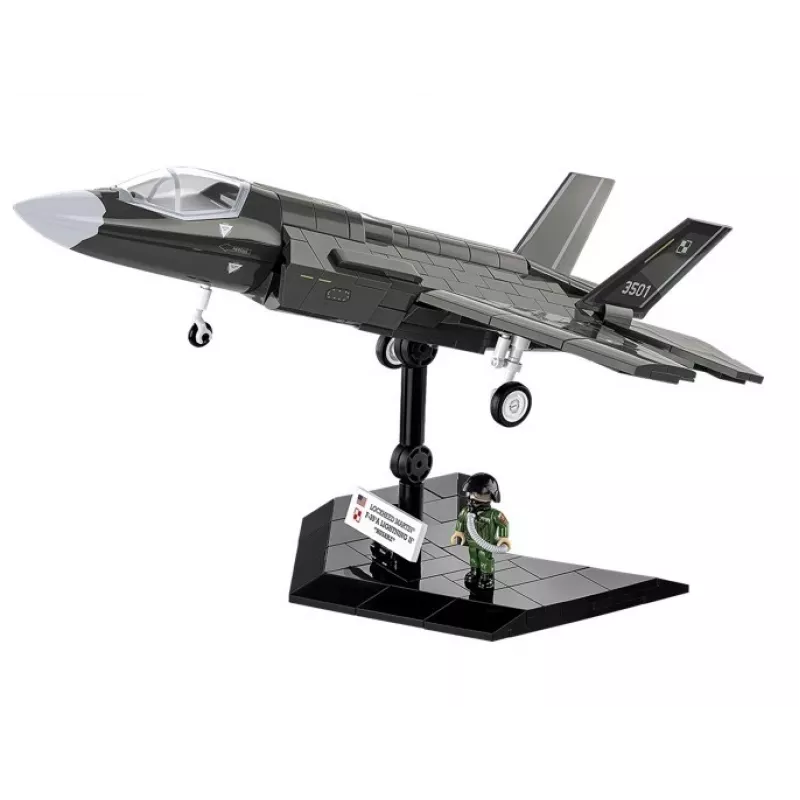 Zestaw konstrukcyjny Cobi F-35A Lightning II — 605 elementów, model w skali