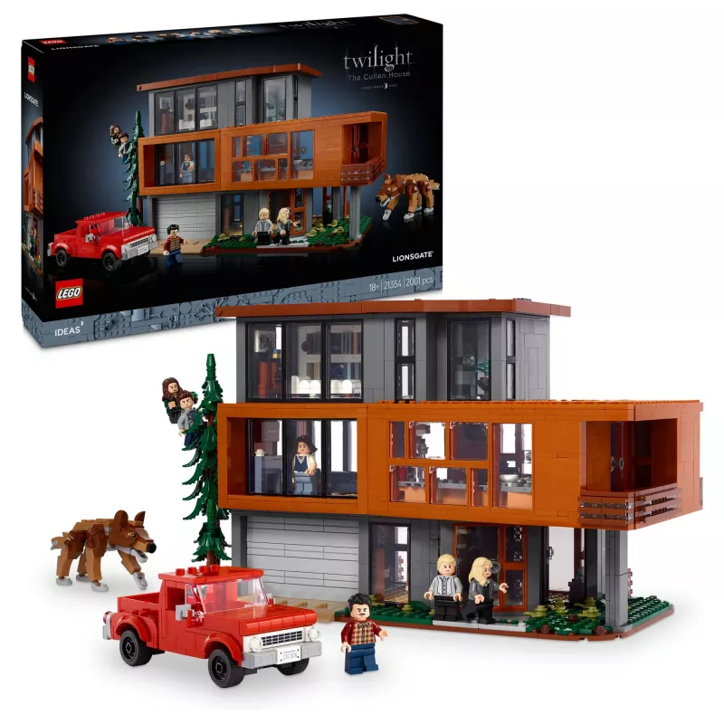 LEGO Cullen House 21354 Ideas model — 1000+ klocków, budynek modułowy