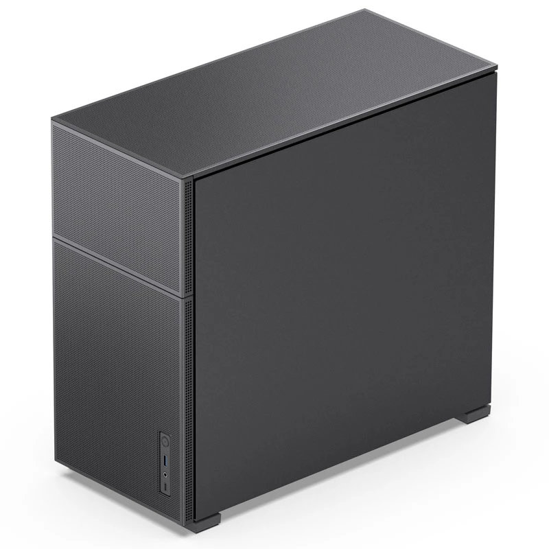 Jonsbo D41 Mesh Standard ATX PC Case – czarna, szkło hartowane
