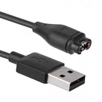Akyga AK-SW-17 kabel ładujący do smartwatchy Garmin (Fenix 5/6/7, Vivoactive 3/4, Forerunner), USB, 1 m