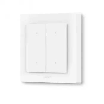 AQARA Light Switch H2 EU (4 przyciski, 2 kanały) (WS-K08D) - inteligentny włącznik ścienny Zigbee i Thread z 2 przekaźnikami