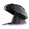 Skiller SGM50W Czarna optyczna mysz gamingowa RGB