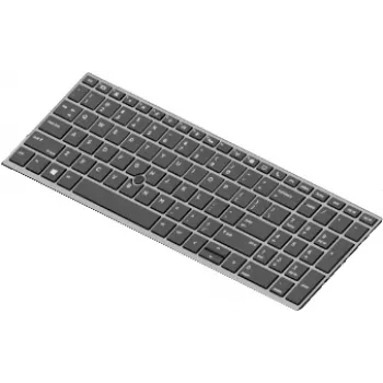 HP Ersatztastatur Notebook - podświetlana