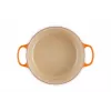 Le Creuset 21177280902430 6,7 L Okrągły Pomarańczowy, Czerwony