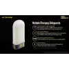 Latarnia kempingowa zasilana bateriami Nitecore LR60 280 lm USB C