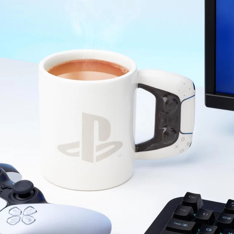 Kubek Paladone PlayStation Shaped PS5 biały 0.48 L pojedyncza sztuka