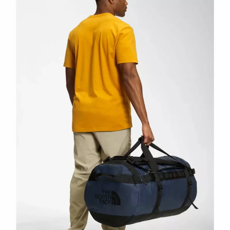 Torba sportowa The North Face Base Camp Duffel L 95 l poliester czarna, granatowa