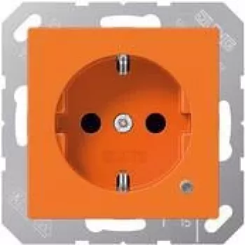 Gniazdo wtyczkowe Jung SCHUKO 16 A 250 V z ochroną dotykową A 1520 BF KO (A1520BFKOO)