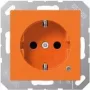 Gniazdo wtyczkowe Jung SCHUKO 16 A 250 V z ochroną dotykową A 1520 BF KO (A1520BFKOO)