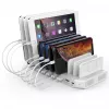Stacja ładująca Unitek Y-2190A — 10× portów USB (8×USB2.0 + 2×USB3.2 Gen1), ładowanie bezprzewodowe, łącznie 96W