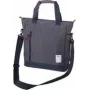 Torba na ramię/listonoszka TROIKA BBG52/GY, poliester, szary, 12 l, 400×100×350 mm, zapięcie na zamek, unisex