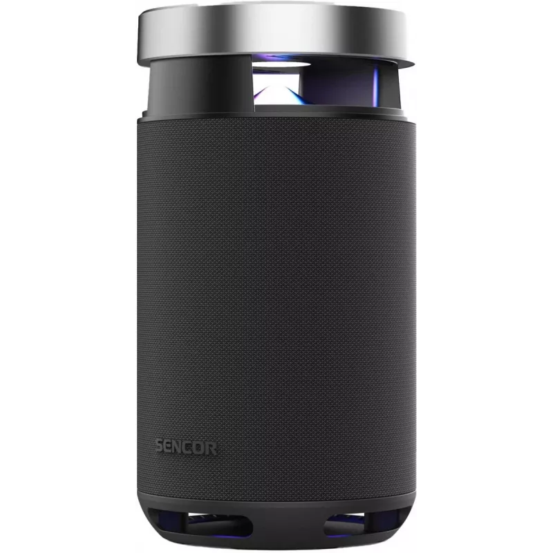 Przenośny głośnik Bluetooth SENCOR Resonex Lounge 130W, wodoodporny IPX7, TWS, oświetlenie LED
