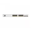 Cisco Catalyst 1200-24P-4X Smart Switch, 24 porty GE, PoE, 4x10GE SFP+, ograniczona dożywotnia ochrona (C1200-24P-4X)
