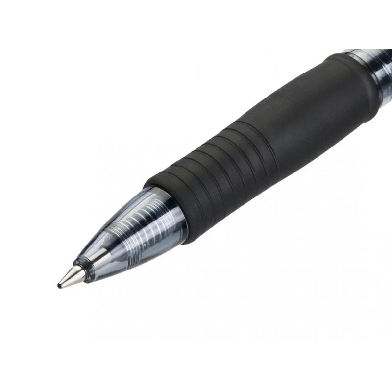 Pilot BL-G2-7 zielony długopis żelowy 0,4 mm, przezroczysty korpus