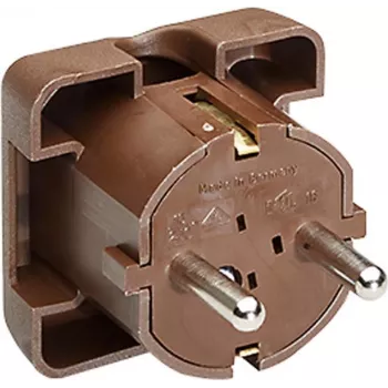 Wtyczka elektryczna Bachmann 911.470 Brązowa 2P+E