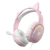 Zestaw słuchawkowy Subsonic Spectra LED Gaming Headset Sweety Pink