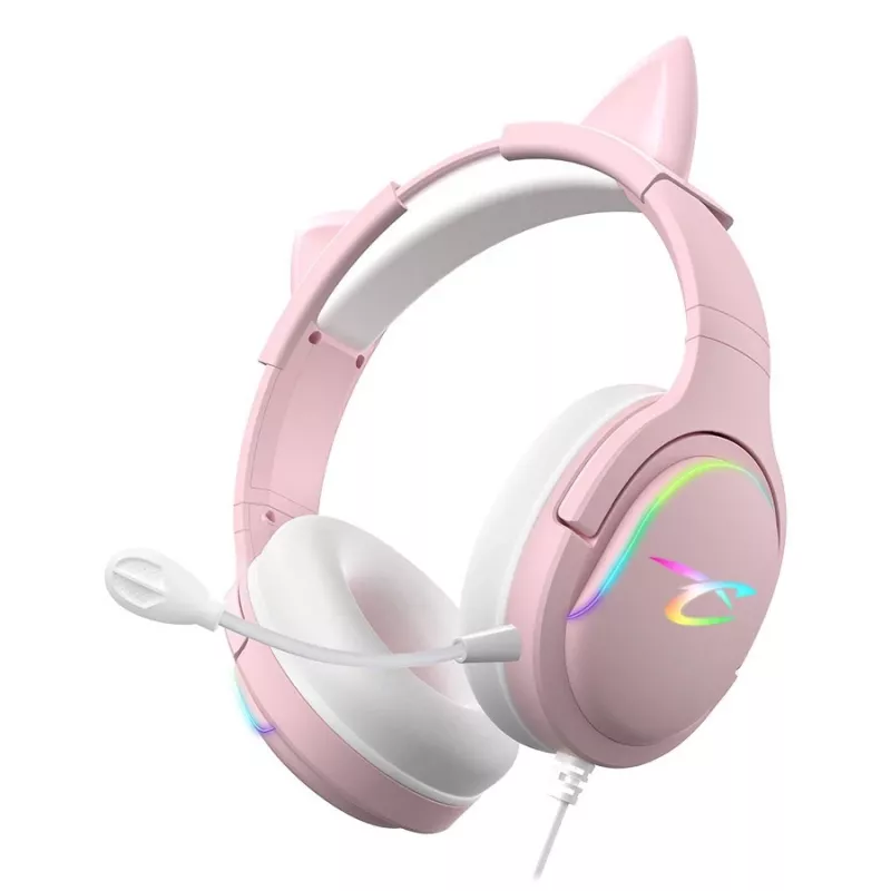 Zestaw słuchawkowy Subsonic Spectra LED Gaming Headset Sweety Pink