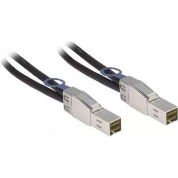 Inter-Tech - Zewnętrzny kabel SAS - SAS 12Gbit/s - 36-pin 4x Mini SAS HD (SFF-8644) (M) do 36-pin 4x Mini SAS HD (SFF-8644) (M) - 1,0m - Czarny (88885008)