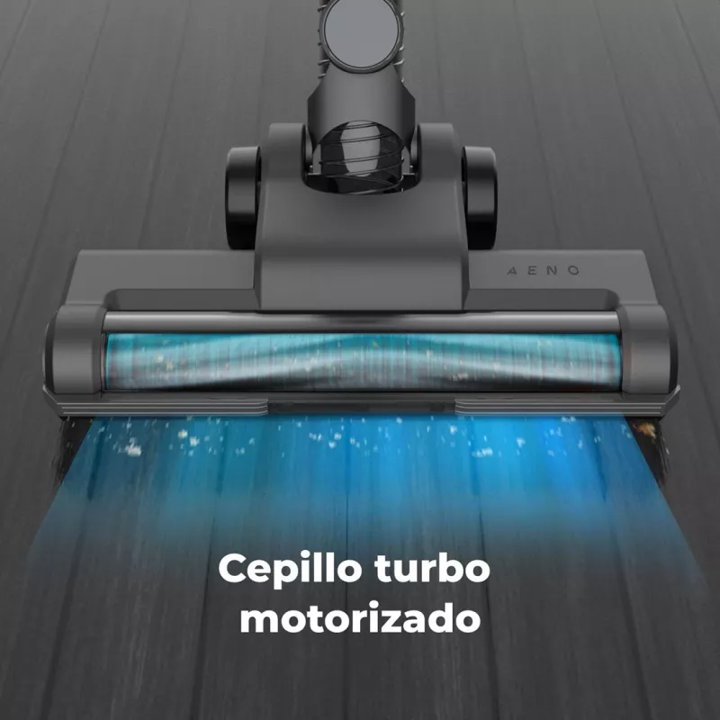 AENO SC1 Odkurzacz bezprzewodowy suchy MIF bezworkowy 120 W Czarny, Szary 2200 Ah