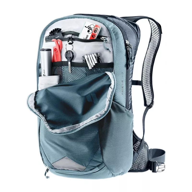 Deuter Race Air 14+3 14 L niebieski unisex rowerowy wspinaczkowy