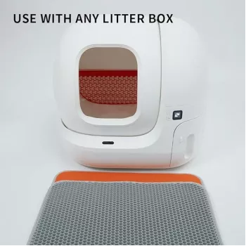 Mata pod kuwetę PETKIT Pura X / Pura Max, 55 x 55 x 13 cm, mata ochronna na podłogę