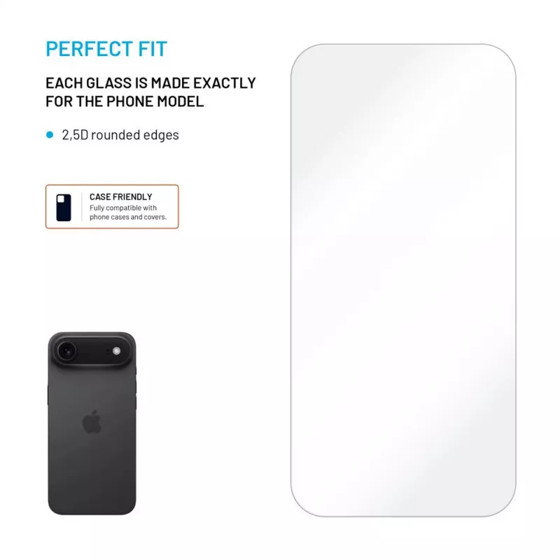 FIXED Szkło hartowane do iPhone Air | Przezroczyste | 2.5D