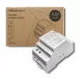 zasilacz na szynę DIN QOLTEC 24 V 2,5 A 60 W szary