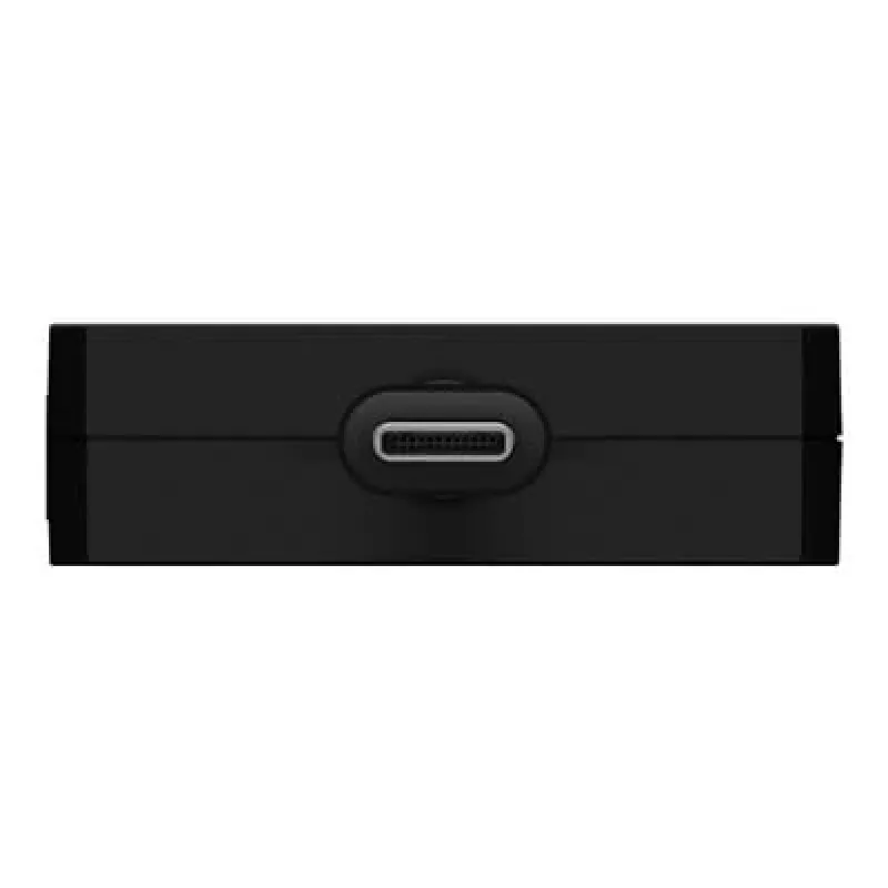 Linksys Belkin - Adapter wideo - USB-C (M) na HD-15 (VGA), DVI-I, HDMI, DisplayPort (W) - wsparcie 4K - czarny (AVC003BTBK)