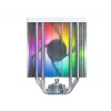 Chłodzenie powietrzne Montech NX400 ARGB 120 mm Biały — 270 W TDP, FDB, 156×74×120 mm