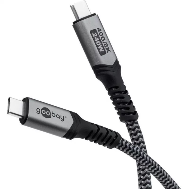 Goobay 74210 Kabel USB Czarny