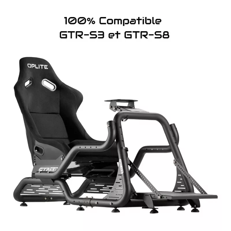 Zestaw stojaka lotniczego Oplite GTR S3/S8 do peryferiów Thrustmaster i Logitech