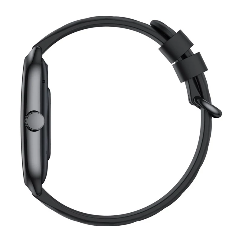 Smartwatch Zeblaze GTS 4 — 1.94 cala (4,93 cm) AMOLED, 466×466 px, Ekran dotykowy, Wi‑Fi, Silikonowy pasek, Czarny