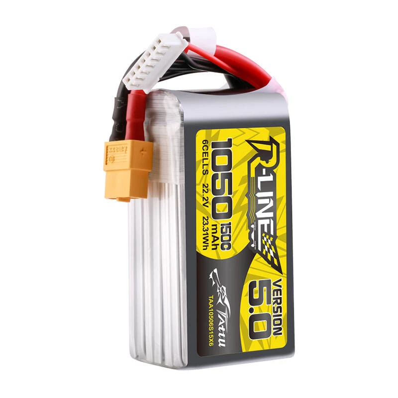 Bateria Tattu R-Line 5.0 1050 mAh 22.2 V Wielokolorowa