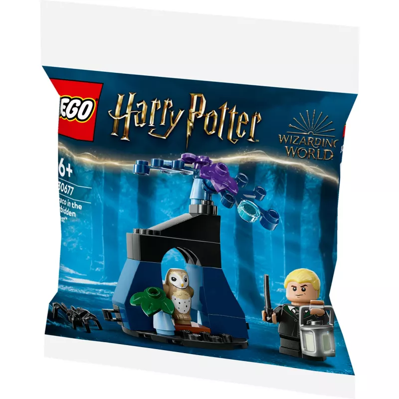 Zestaw konstrukcyjny LEGO Harry Potter model 30677 – scena z minifigurką Draco w Zakazanym Lesie