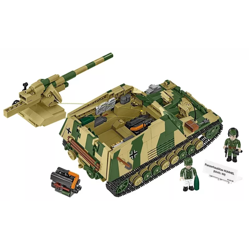 Zestaw konstrukcyjny Cobi Panzehaubitze Hummel 1118 elementów model do składania