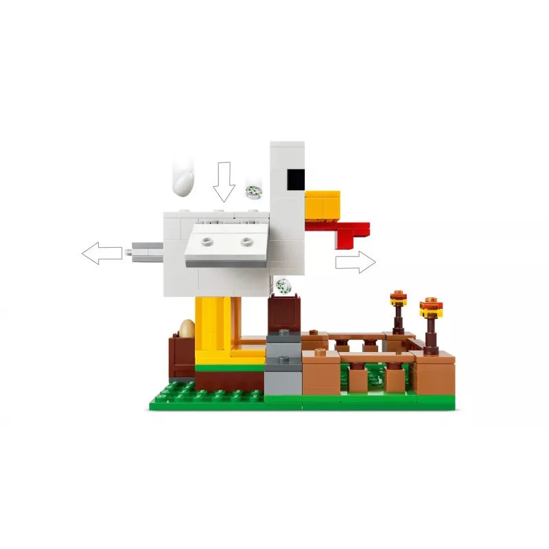 LEGO MINECRAFT 21585 Farmy Kurczaków