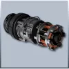 Profesjonalny klucz udarowy akumulatorowy TP-CI 18 Li Brushless -solo, 18 V (Czerwony/czarny, bez akumulatora i ładowarki)