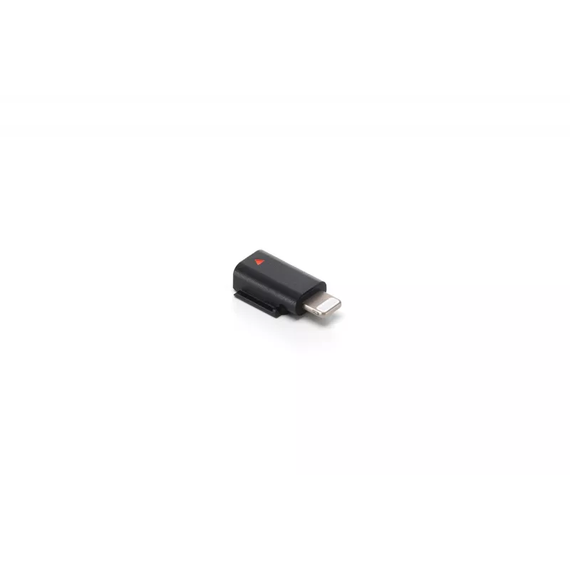 Audio adapter DJI Mic 3 Mobile Phone Adapter (Lightning) — złącze Lightning, czarny, do urządzeń mobilnych Apple