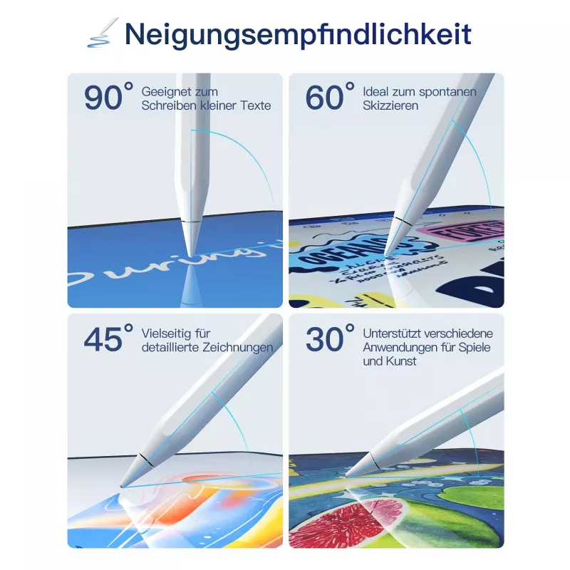 Rysik Inateck PCL005_WHITE — kompatybilny z iPad Pro, iPad Mini, iPad 6–10