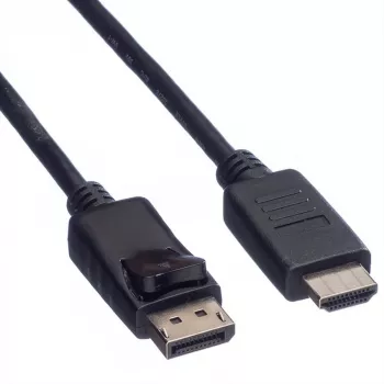 Kabel DisplayPort VALUE DP - HDTV M/M 1m