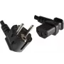 Microconnect PE010518L kabel zasilający Czarny 1.8 m CEE7/7 C13 coupler